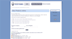 Desktop Screenshot of albopretoriosuap.cmvs.it